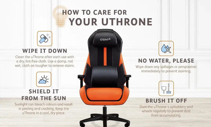 Chair Care 101 Keep Your Gaming Chair Looking as Good as New OSIM