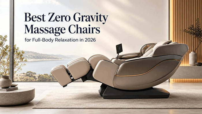 Best Zero Gravity Massage Chairs for Full-Body Relaxation in 2026