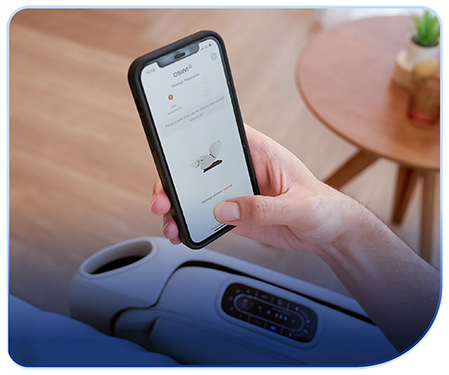 OSIM uDivine V3 luxury massage chair with intelligent massage programs simulating professional massage techniques for relaxation and recovery