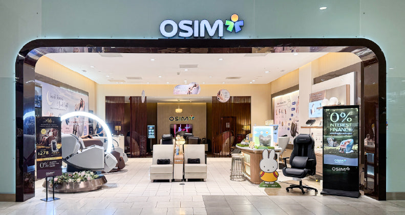 OSIM massage chair Showroom store location in Los Angeles, Brea, Irvine, Chino, California to try a wide selections of human touch massage chairs and more