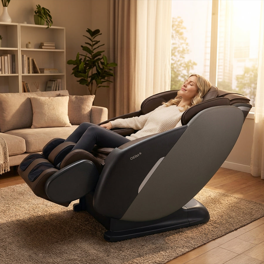 OSIM uDeluxe Max Shiatsu Full Body Massage Chair for full body relief
