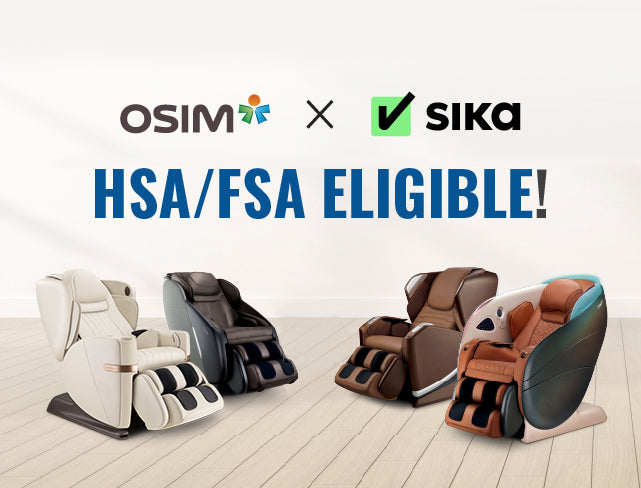 OSIM massage chair is now HSA FSA Eligible