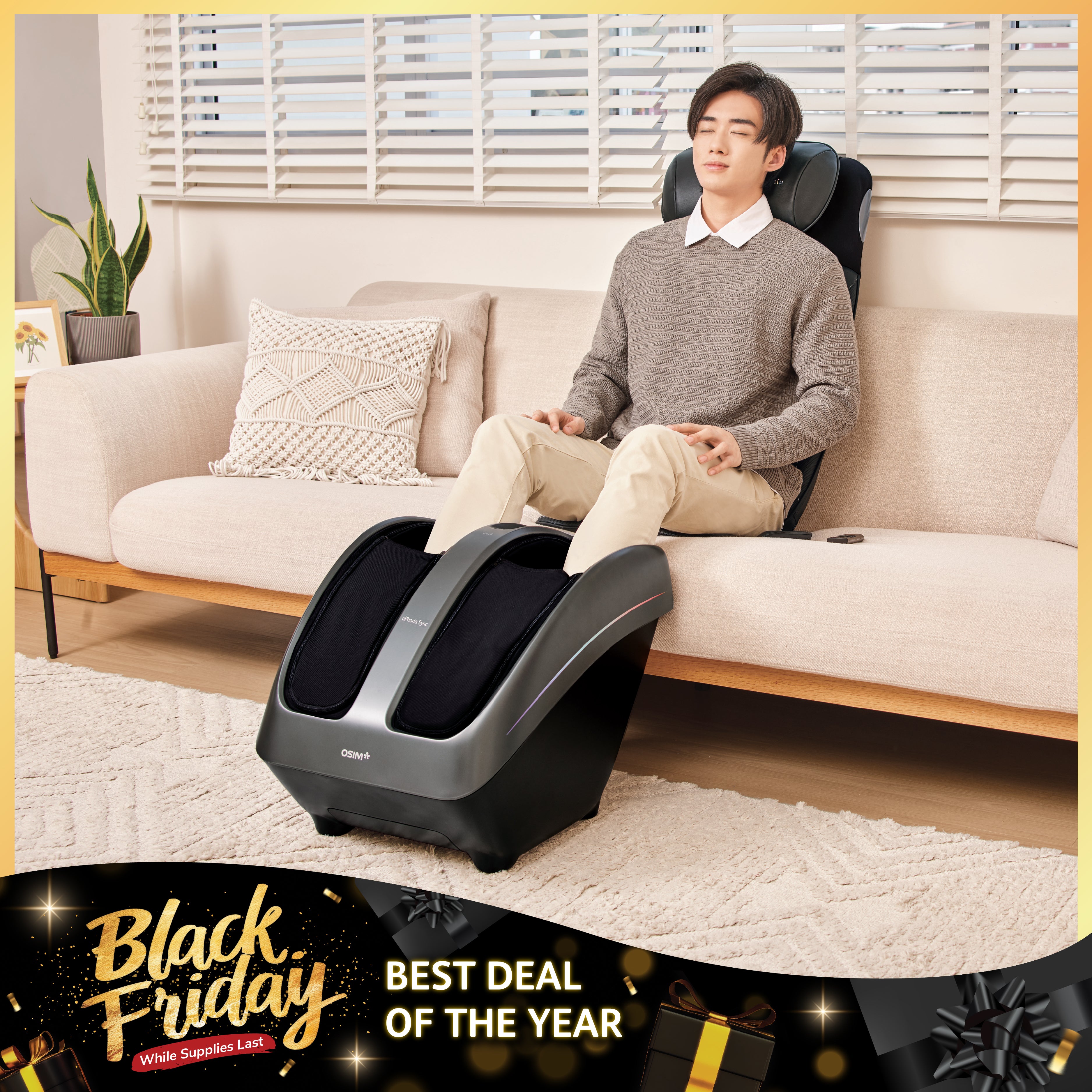 Invisible Massage Chair (uJolly Sync + uPhoria Sync)