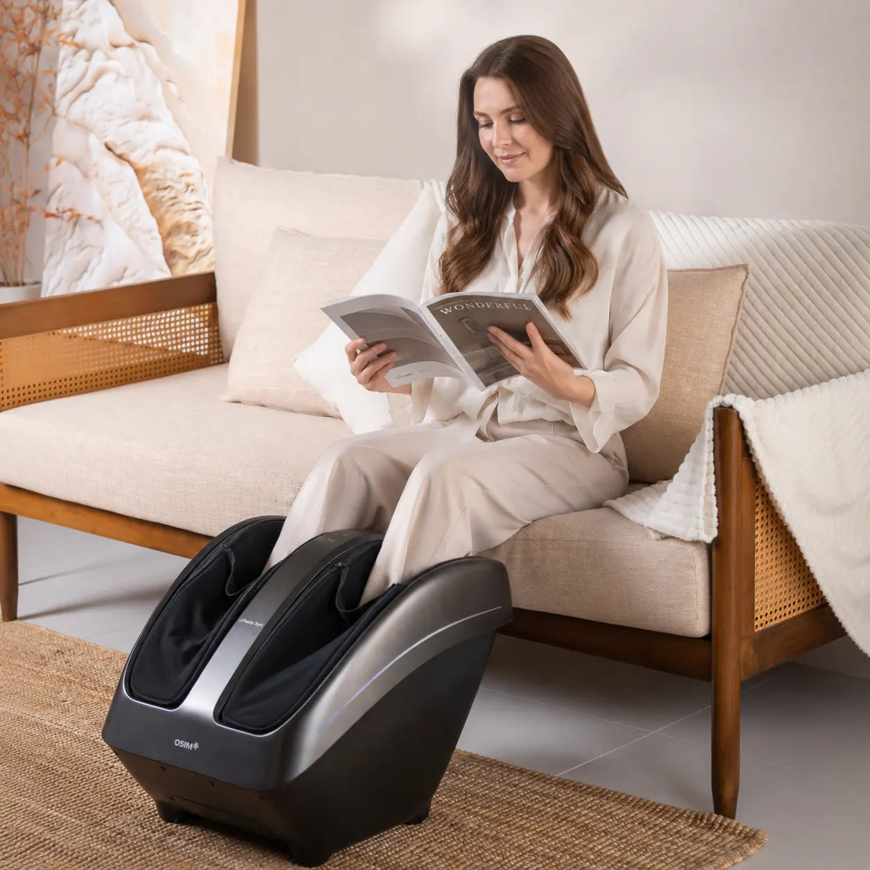 OSIM uPhoria Sync Calves & Foot Massager with Tui-Na and Heat