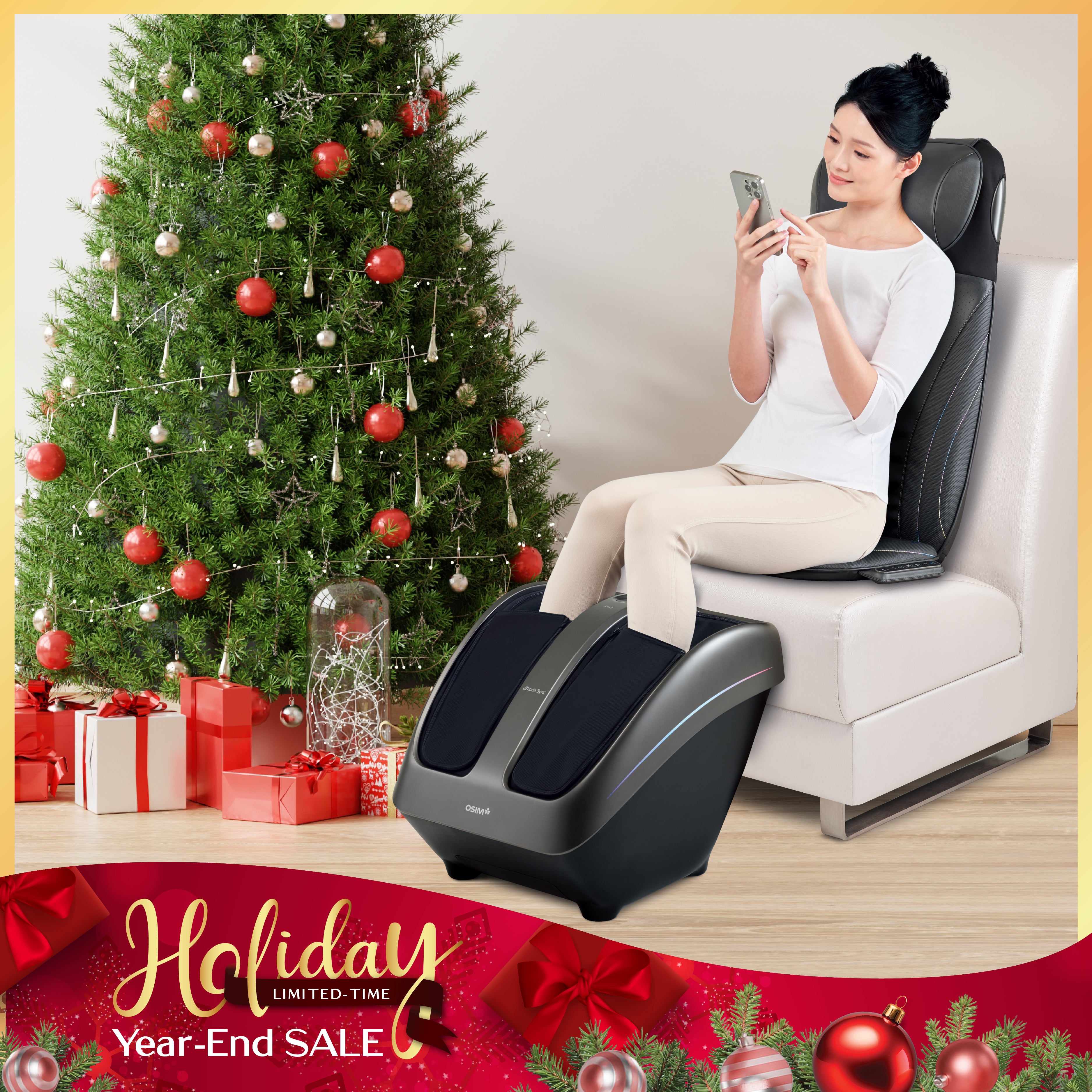 Invisible Massage Chair (uJolly Sync + uPhoria Sync)