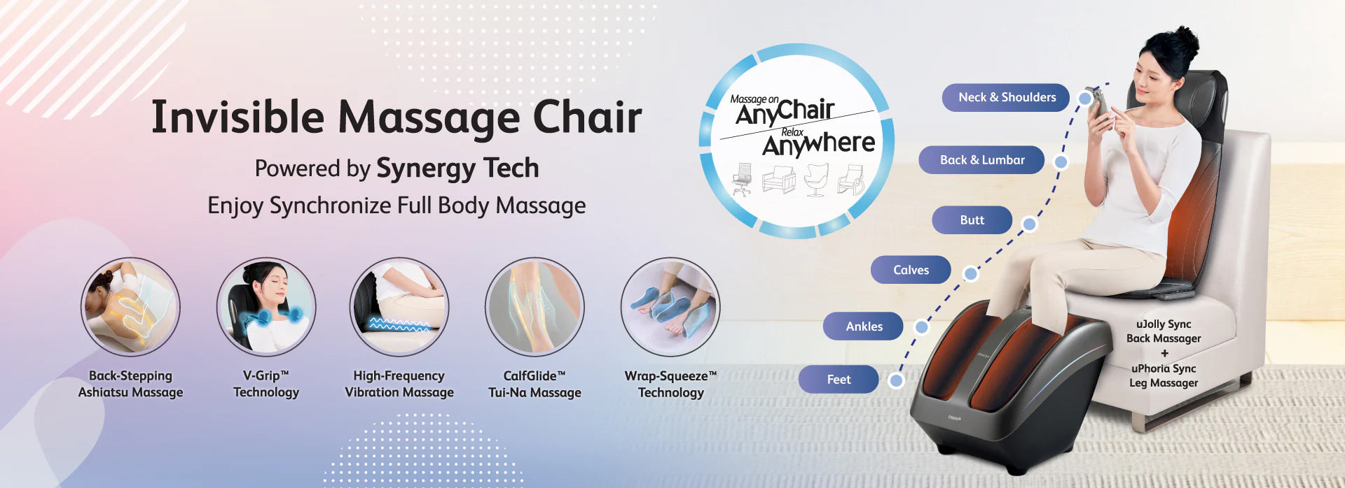 OSIM Massage Chair are designed by Japanese Massage Experts and endorsed by American Chiropractic Association. Now you can own a OSIM massage chair with your HSA FSA savings.