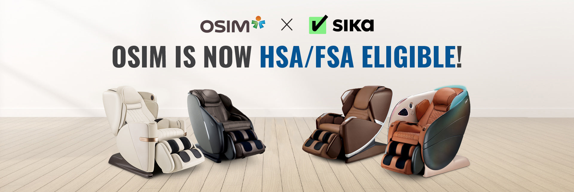 OSIM massage chair is now HSA FSA Eligible
