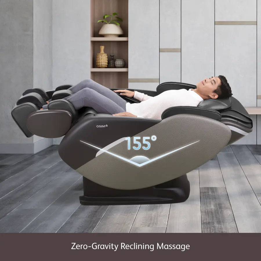 OSIM uDeluxe Max Shiatsu Full Body Massage Chair with V-Hand Full Body ...
