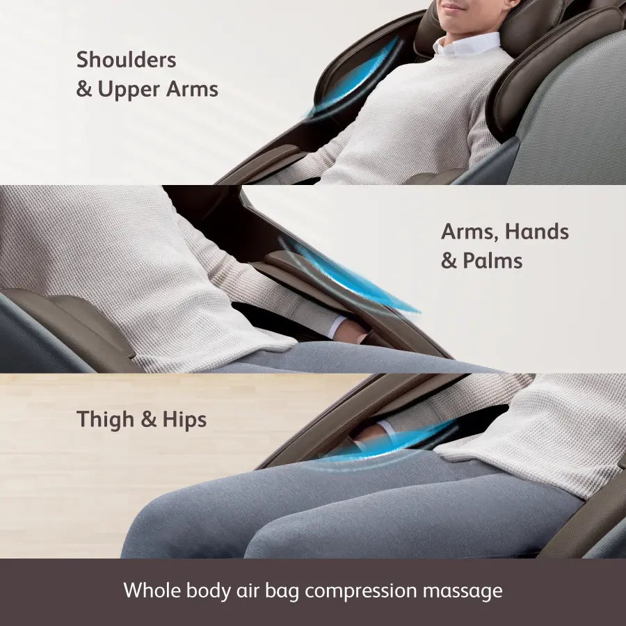 OSIM uDeluxe Max Shiatsu Full Body Massage Chair for full body relief