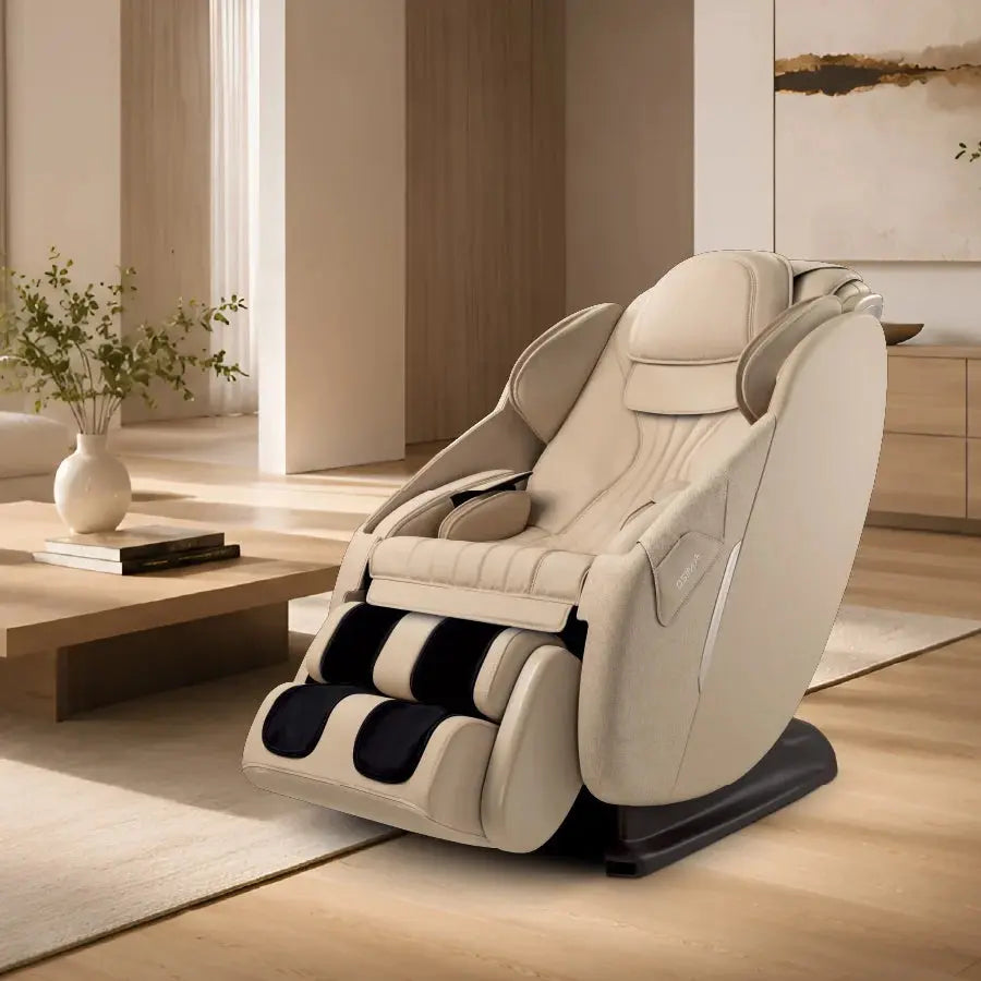 uDeluxe Max Shiatsu Full Body Massage Chair with V-Hand Technology