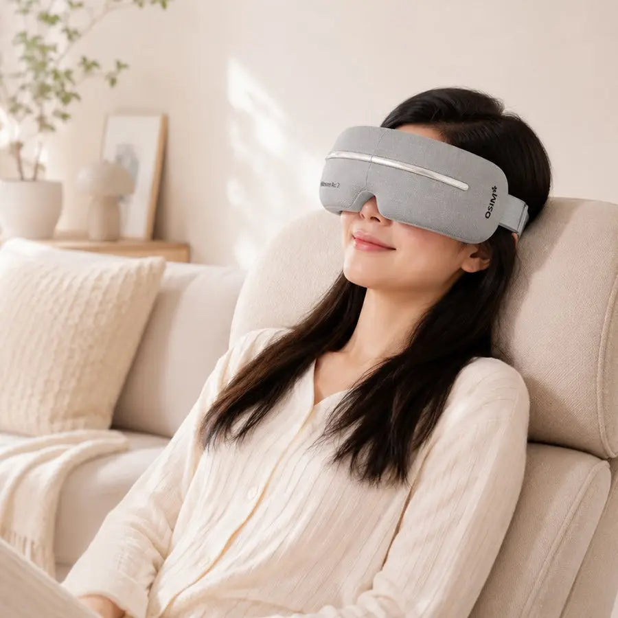 OSIM uVizion Air 2 Eye Massager | Compact, Cordless and Rechargeable