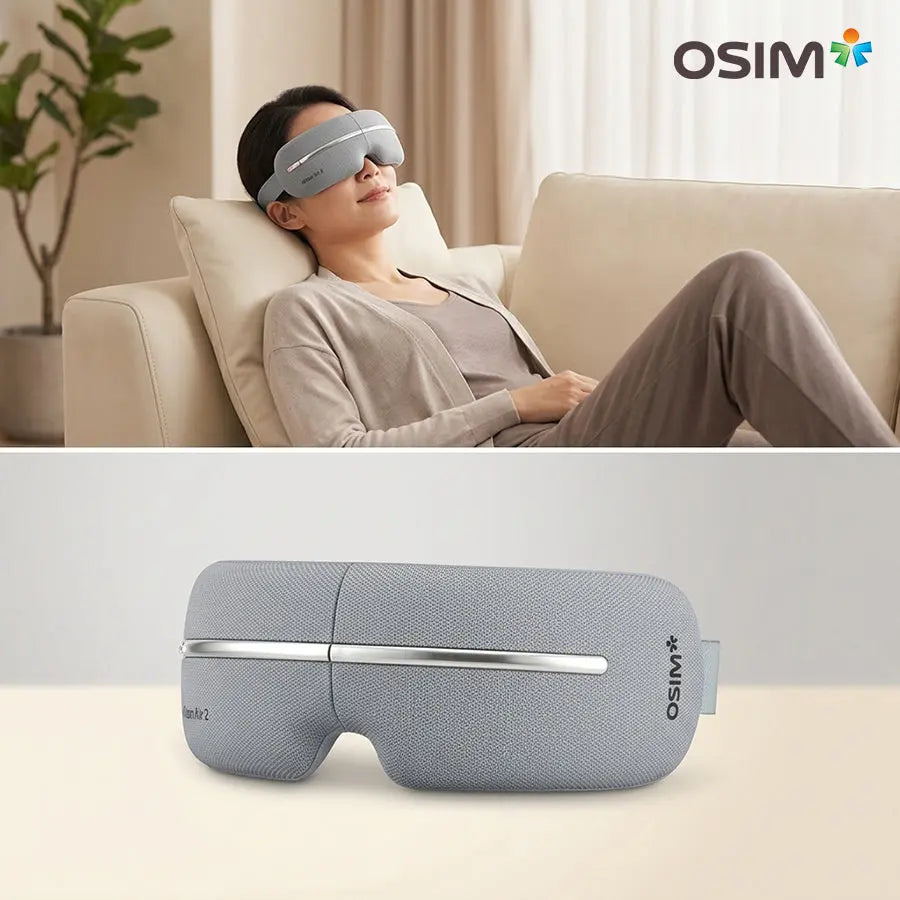 OSIM uVizion Air 2 Eye Massager | Compact, Cordless and Rechargeable